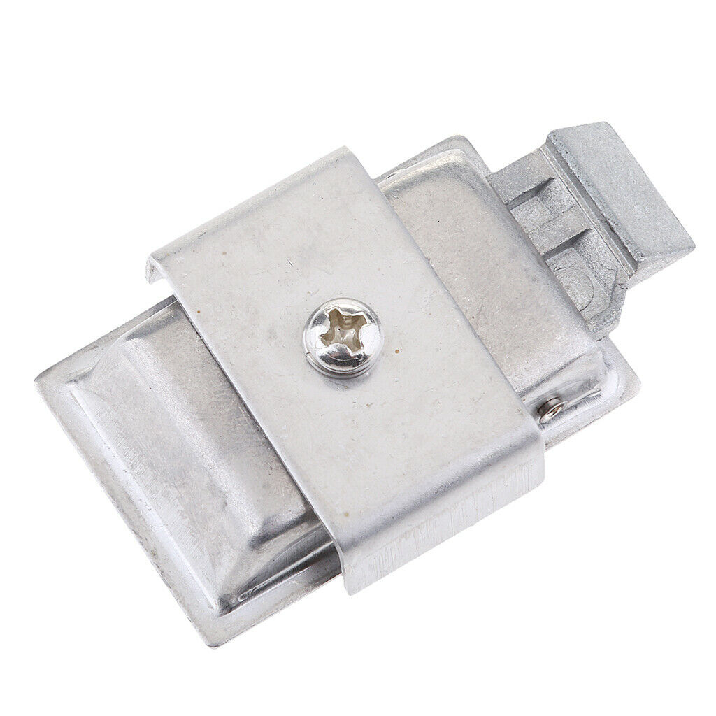 2X Mini Paddle Stainless Steel Flush Lock Recessed Mounted Latch -Tool Box