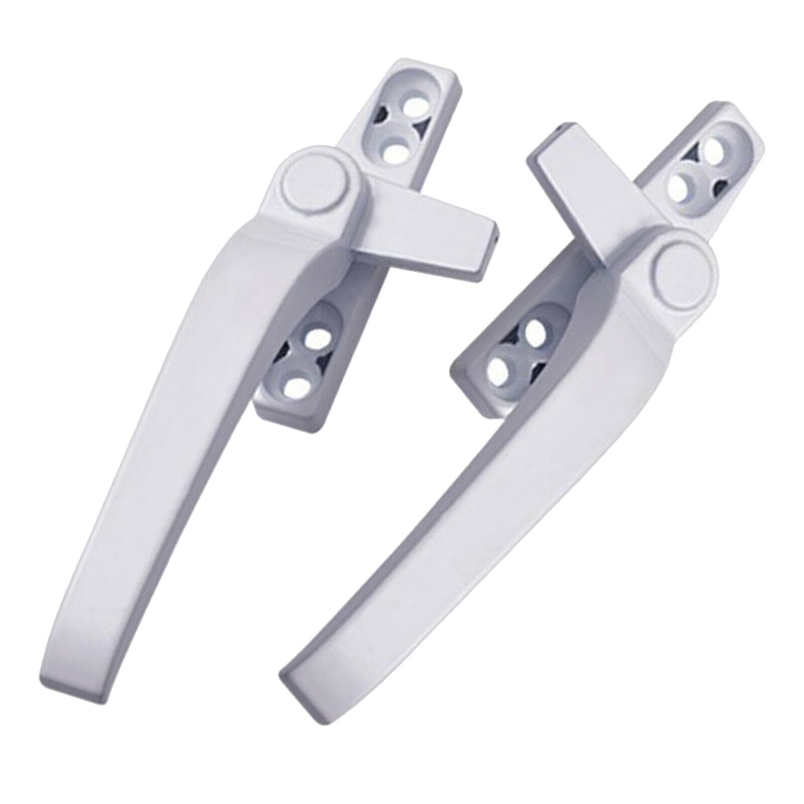 2x Replacement Window Handles Left/ Hand Zinc Alloy Window Hardware Door Handle