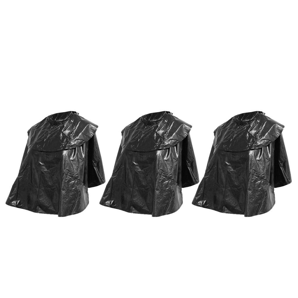 3 Pieces Hair Cutting Cape Waterproof Barber Salon Hair Styling Dyeing Apron