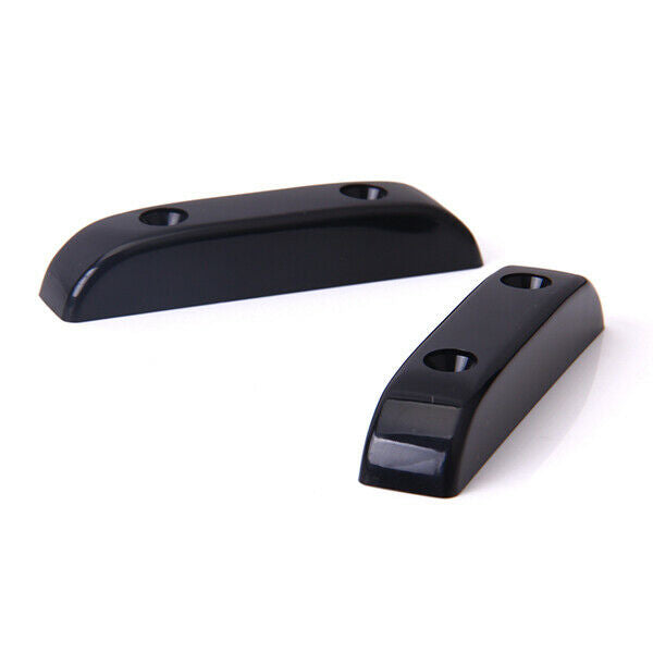 Black 3-ply Pickguard for +2pcs Thumb Rest Tug Bar Finger Pull