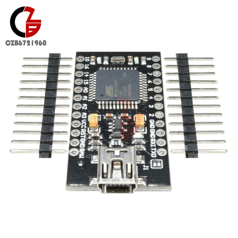 Mini USB Pro Micro ATmega32U4 5V 16M Arduino-Compatible Board Replace ATmega328