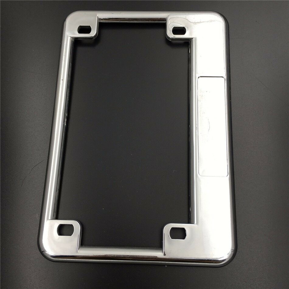 Motorcycle Chrome License Plate Frame for Yamaha FZ1 YZF-R6 R1 600R