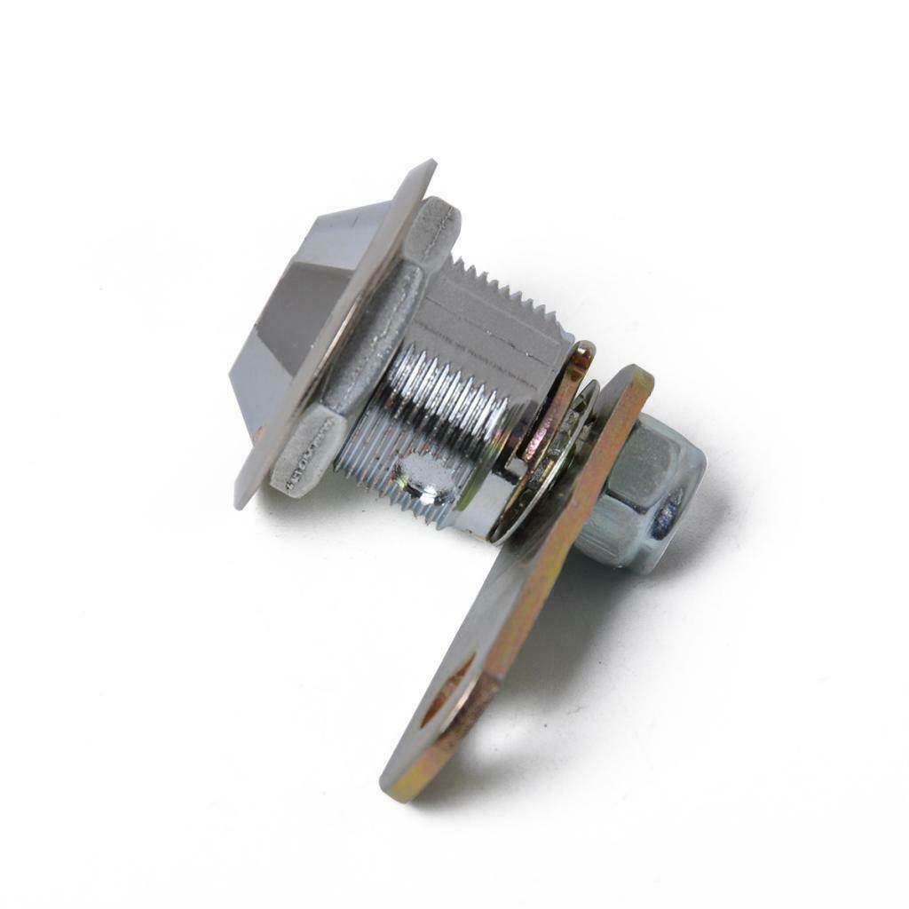 Tubular Cam Lock W/ 1-1/8" Cylinder 2 Keys Alike Pull Drawer Cabinet Toolbox
