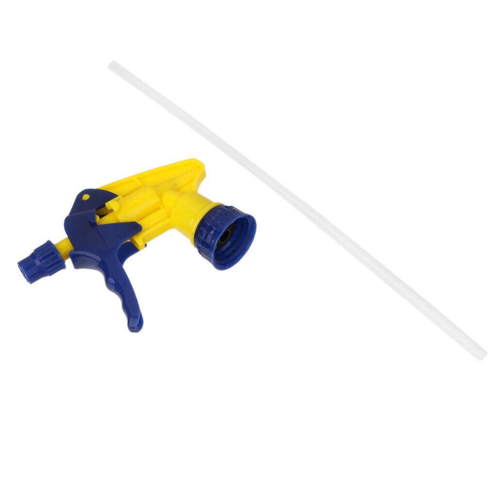 2x Adjustable PVC Garden Washing Watering Spray Gun Sprinkler Nozzle + Straw