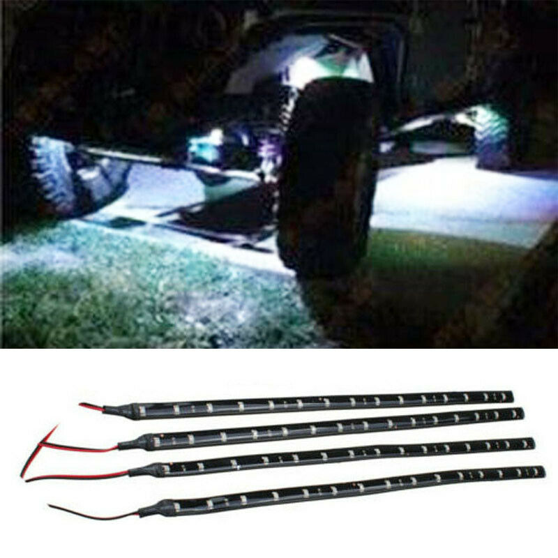 LED 4Wheeler ATV Underglow 12v Custom LED Neon Accent Lighting 1' Quad UTV White