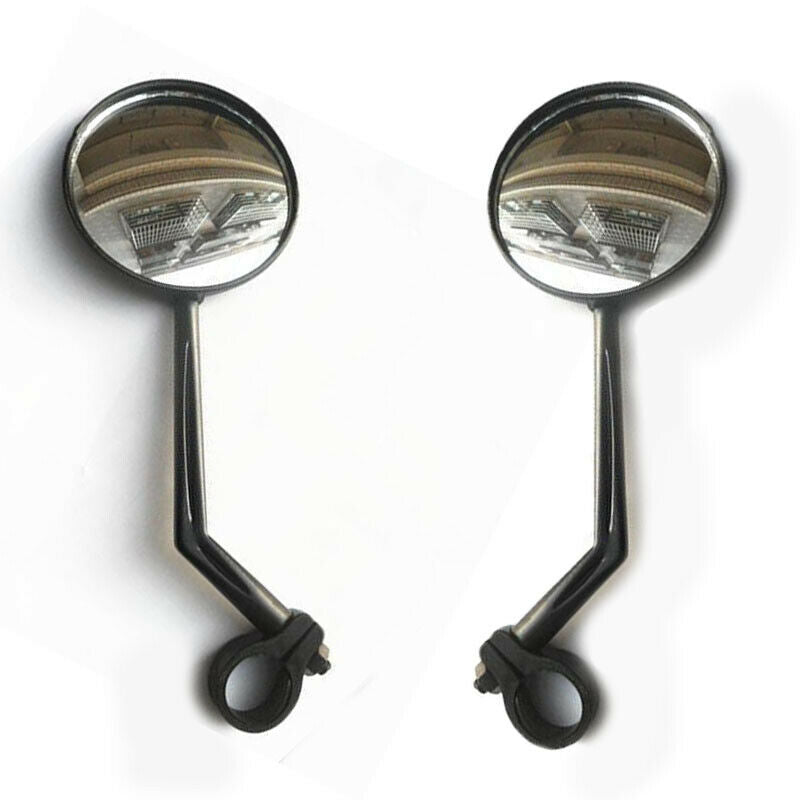 1 Pair Bike Rearview Mirror Cycling Convex Rear View Adjustable DIY Accessory