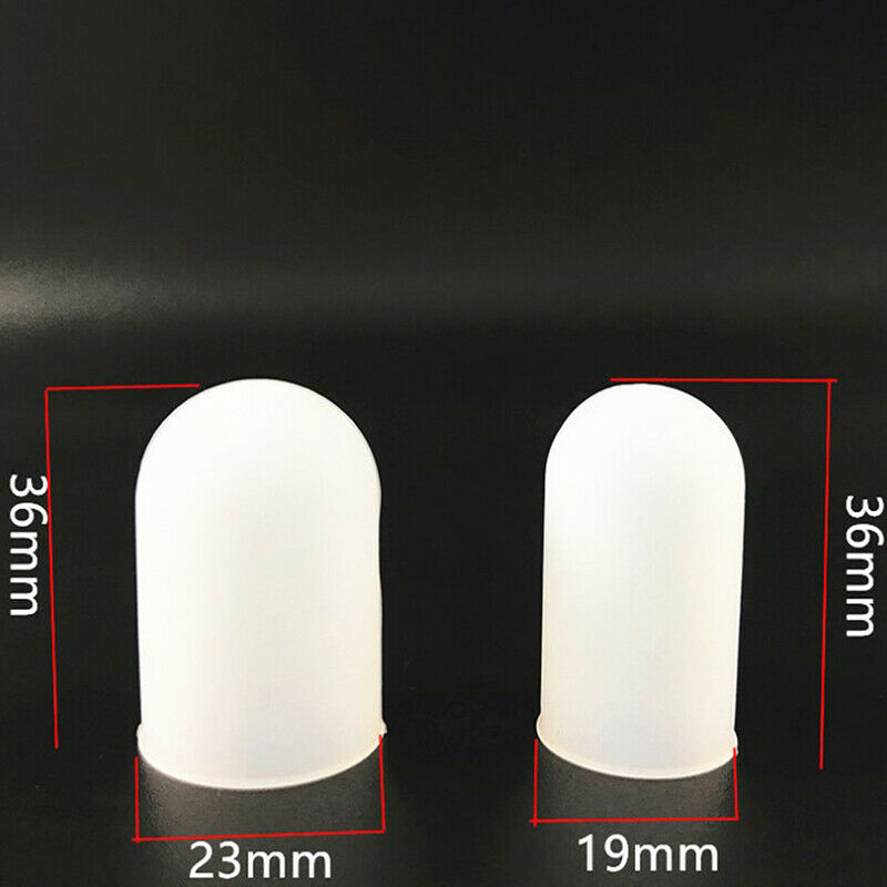 5pcs Silicone Fingers Cover Cap Fingertip Protector Insulation Finger GuardA KX