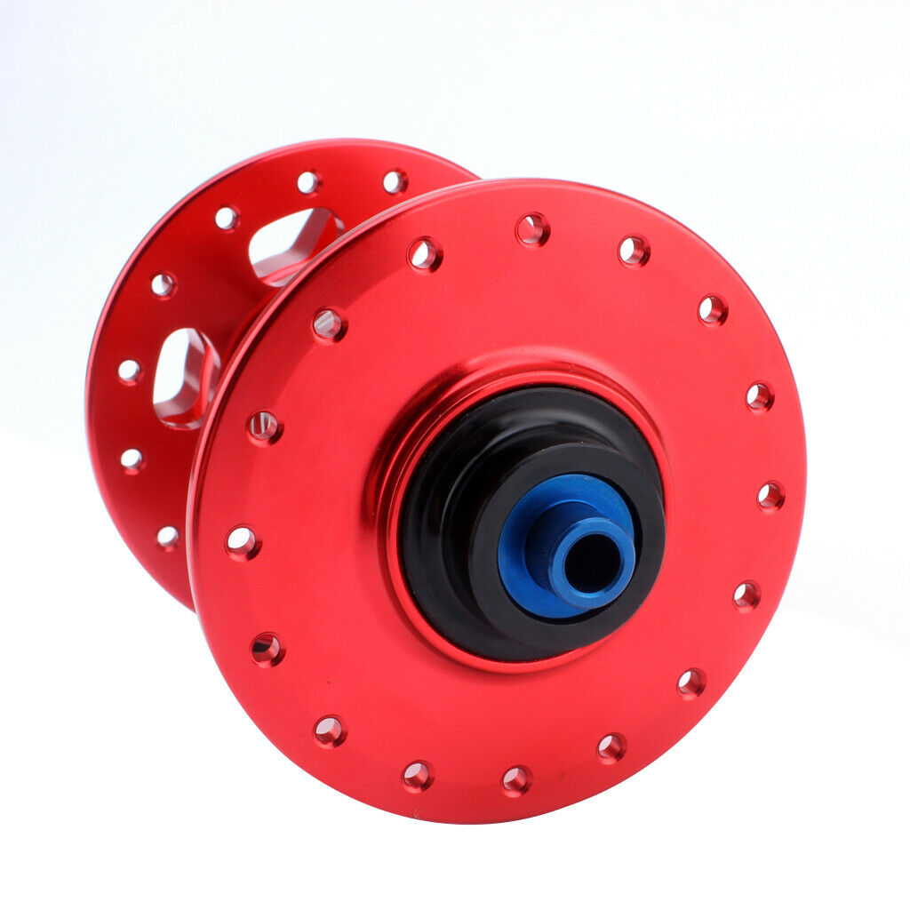 2x Thru-axle 15MM Adapter to 9MM Quick Release  QR Red Blue