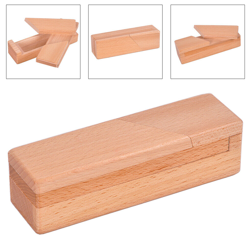 Classic Secret Puzzle Box Magic Interlocking IQ Learning Mysterious Box Toys
