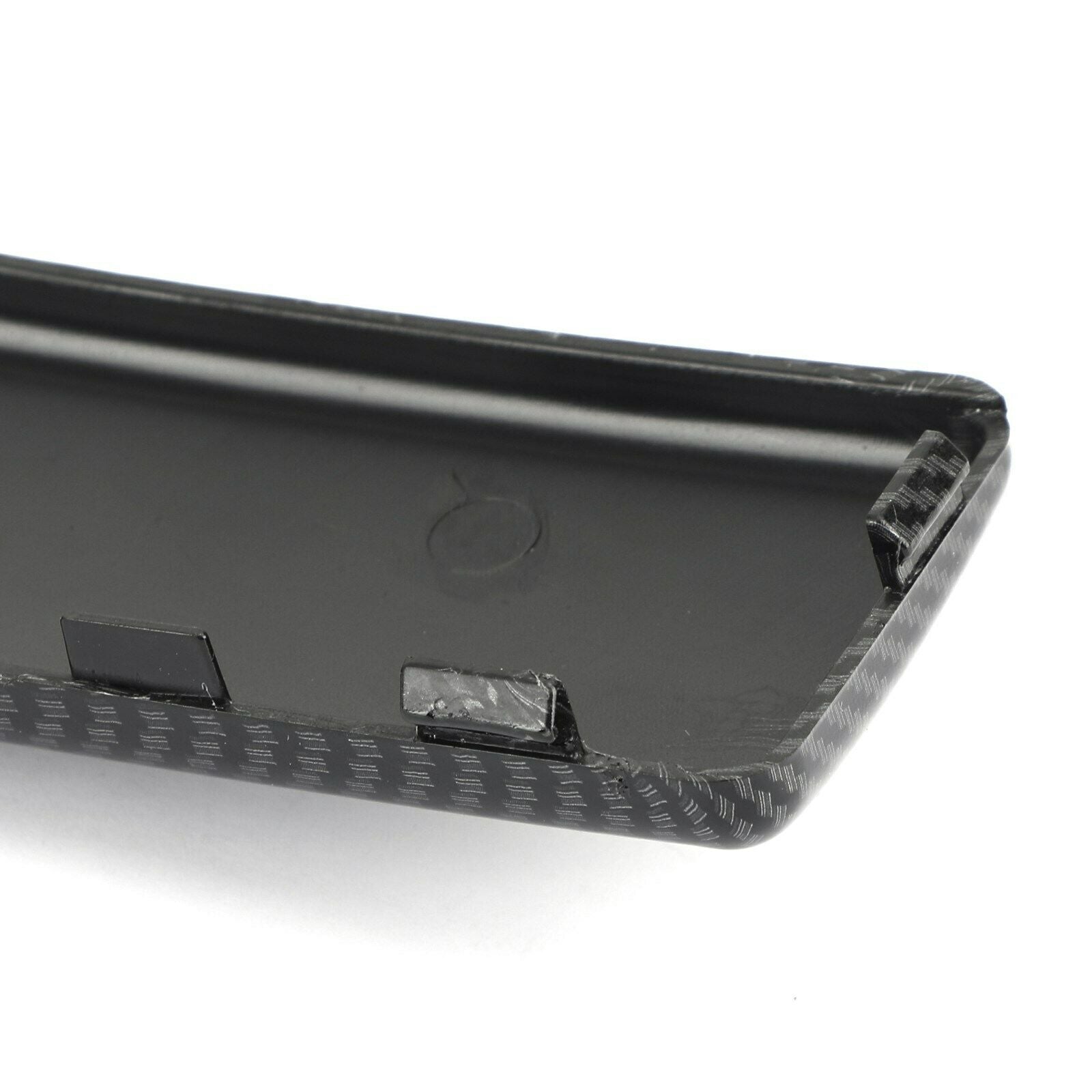 Pair Front Bumper Moulding Trim Carbon Fiber fit FIAT 500 2008-2015 CA