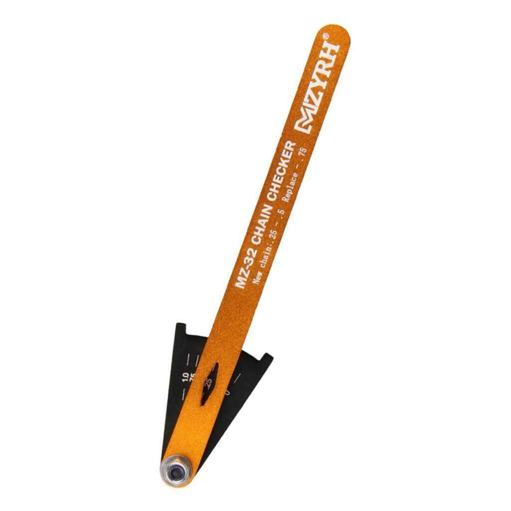Bike Chain Wear Indicator Chain Gauge Repair Checker Stretched Tools Golden