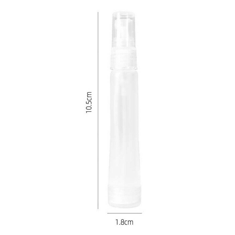 5PC10ML Mini Spray Bottle Pump Perfume Scent Refillable Travel Holder Container