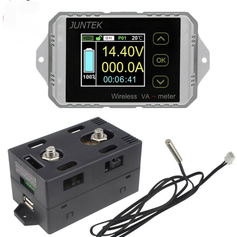 Vat-1300 Two-Way Voltammeter Capacity Coulomb Meter Multi-Function Wireless