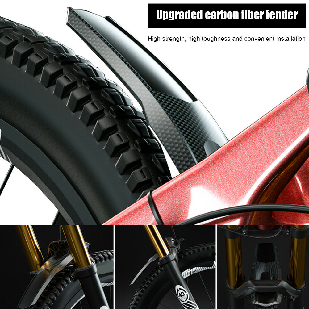 Extended Mountain Bicycle Front Rear Fender Universal Bike Wheel Mudguard