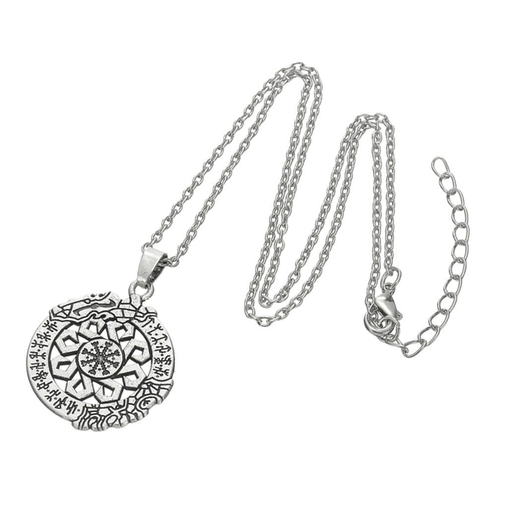 1 Piece Classic Round Pendant Necklace for Jewelry Crafts