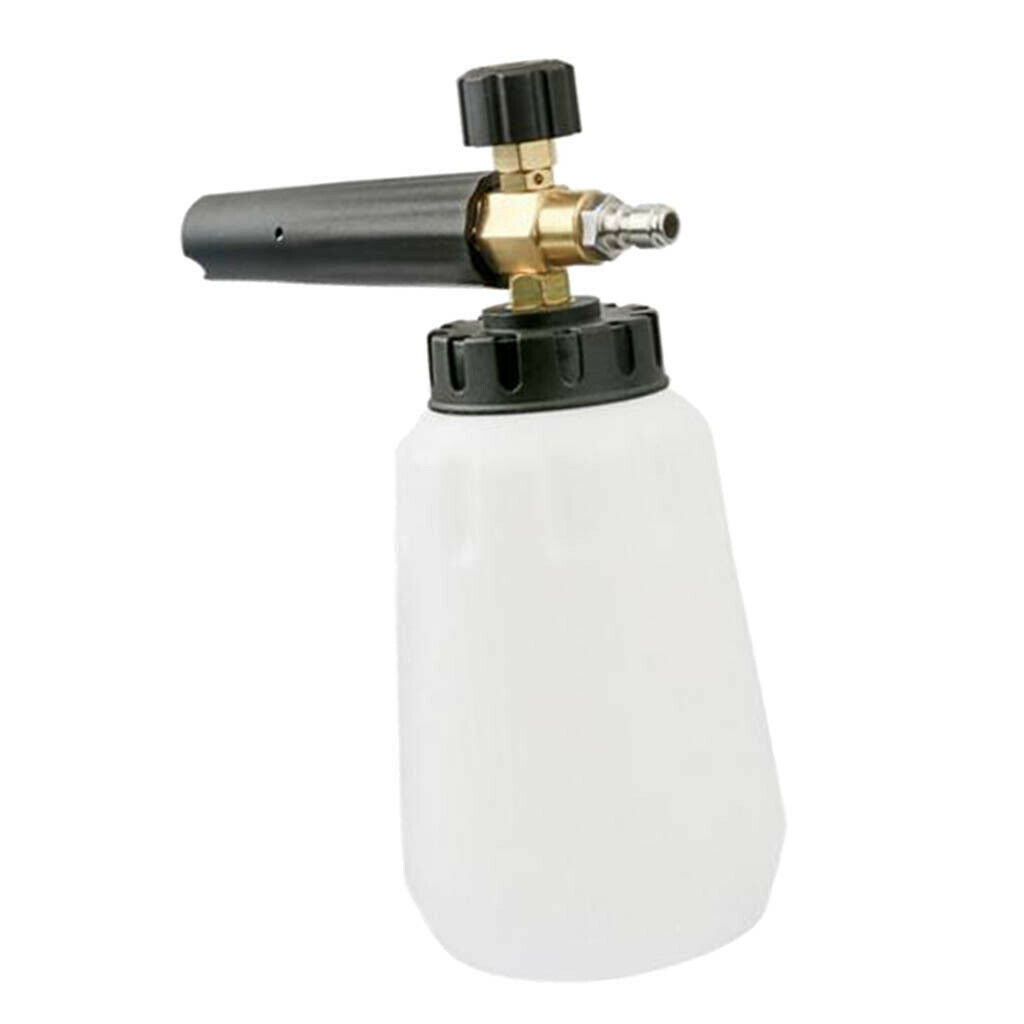 Foam  Adjustable 1000ML Bottle Snow Foam Lance with 1/4'' Quick Connector