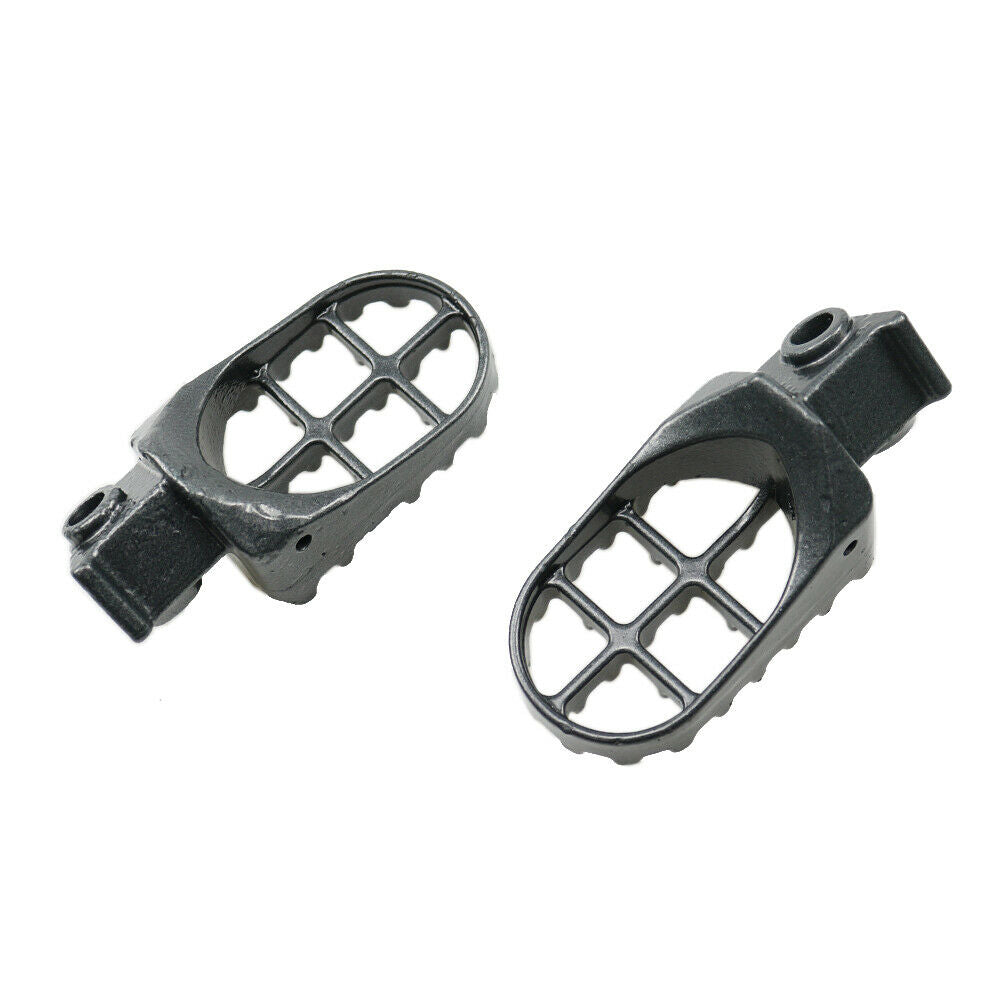 Grey Off-road Dirt Bike Steel Foot Pegs For  450 390 250 300 125 XC Adventure
