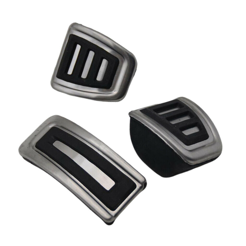 Car Stainless Steel Brake Pedals Set for Polo Bora   Golf IV   MK4
