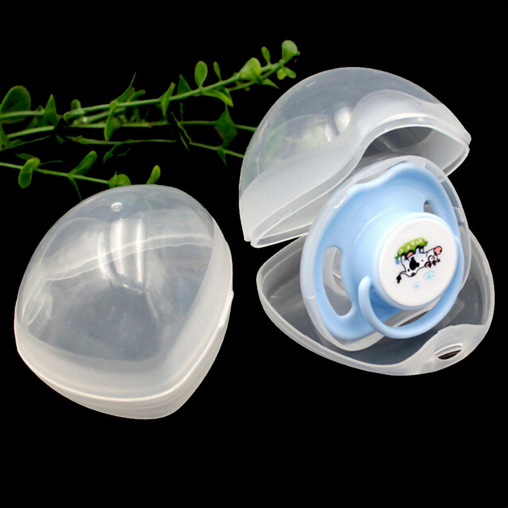 2PCS Portable Baby Nipple Box Infant Pacifier Cradle Case Holder Soother B.l8