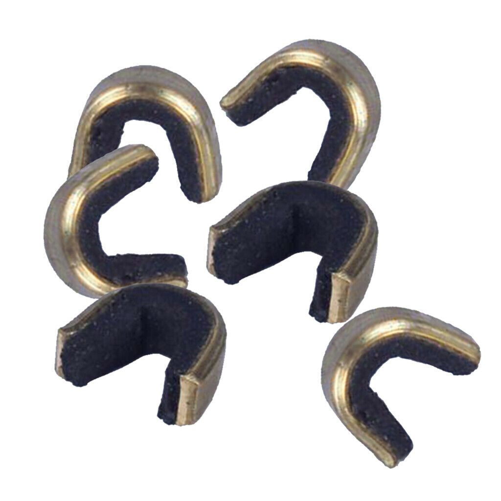 Lots 6 Bow Strings Buckle Clip Archery Nock Point Set Hunting Accessories