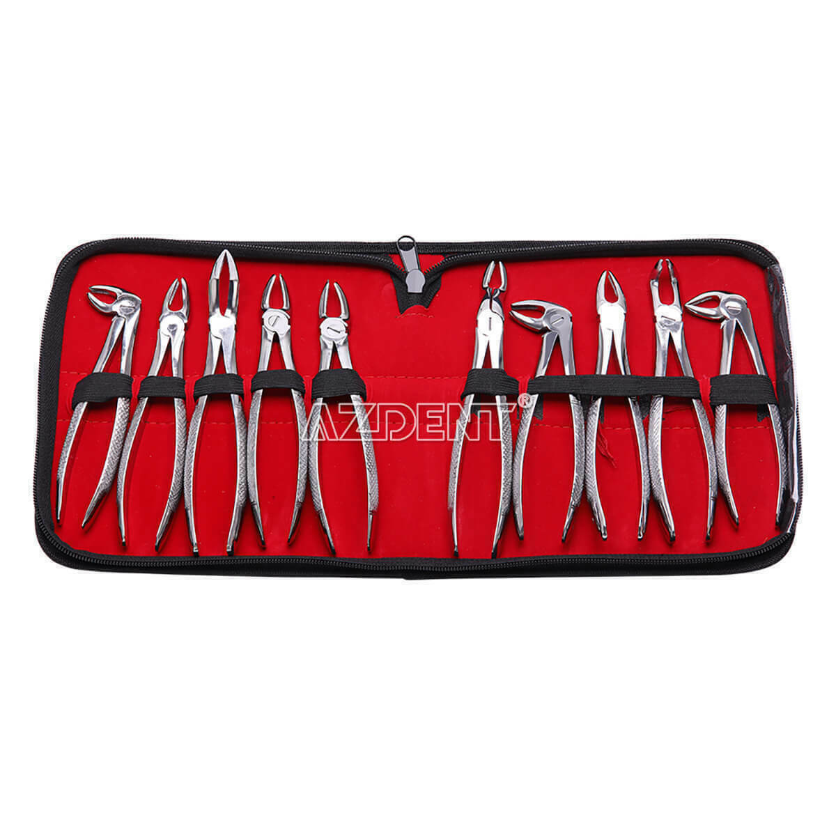 Dental Tooth Forceps Extraction Surgical Root Loosening Upper Lower Molar Kit