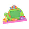 Kindergarten Kids Children EVA Handcraft Photo Picture Frame DIY Tortoise