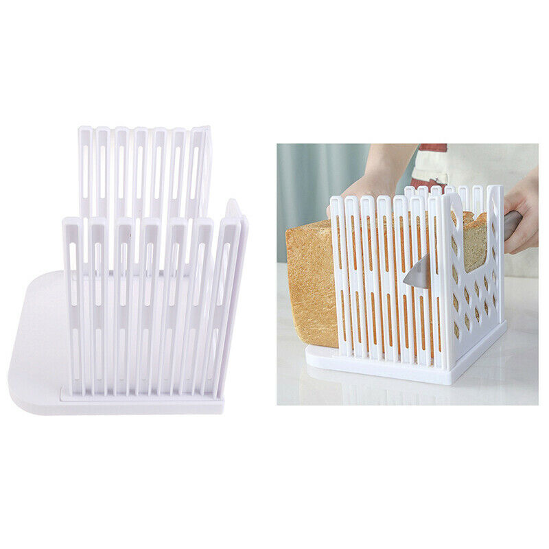 Bread Slicer Cutter Mold Maker Slicing Cutting Guide Loaf Toast Kitchen ToolBDA