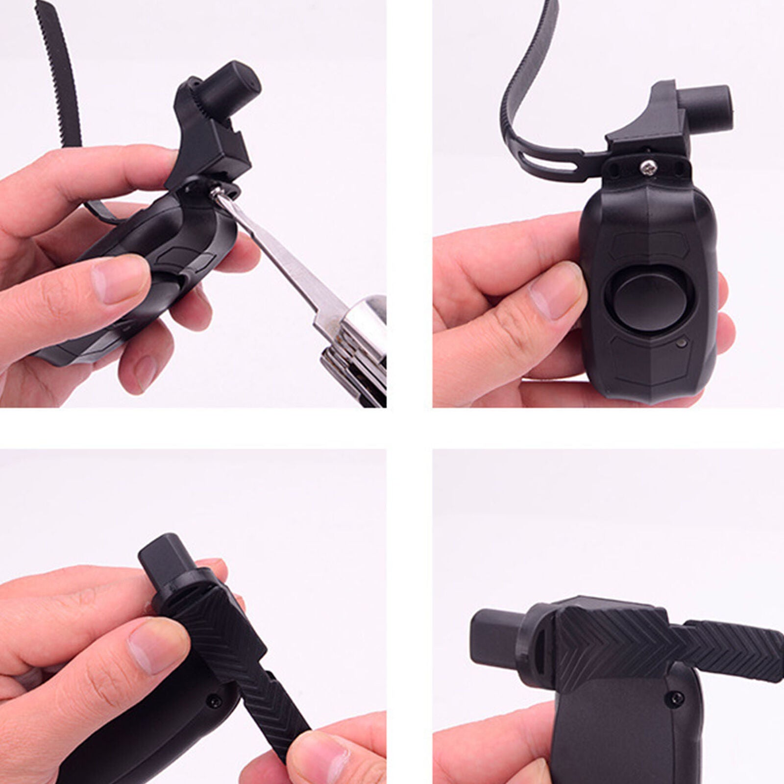 150 dB Wireless Motorcycle Bicycle Anti-Theft Alarm Vibration Remote Control