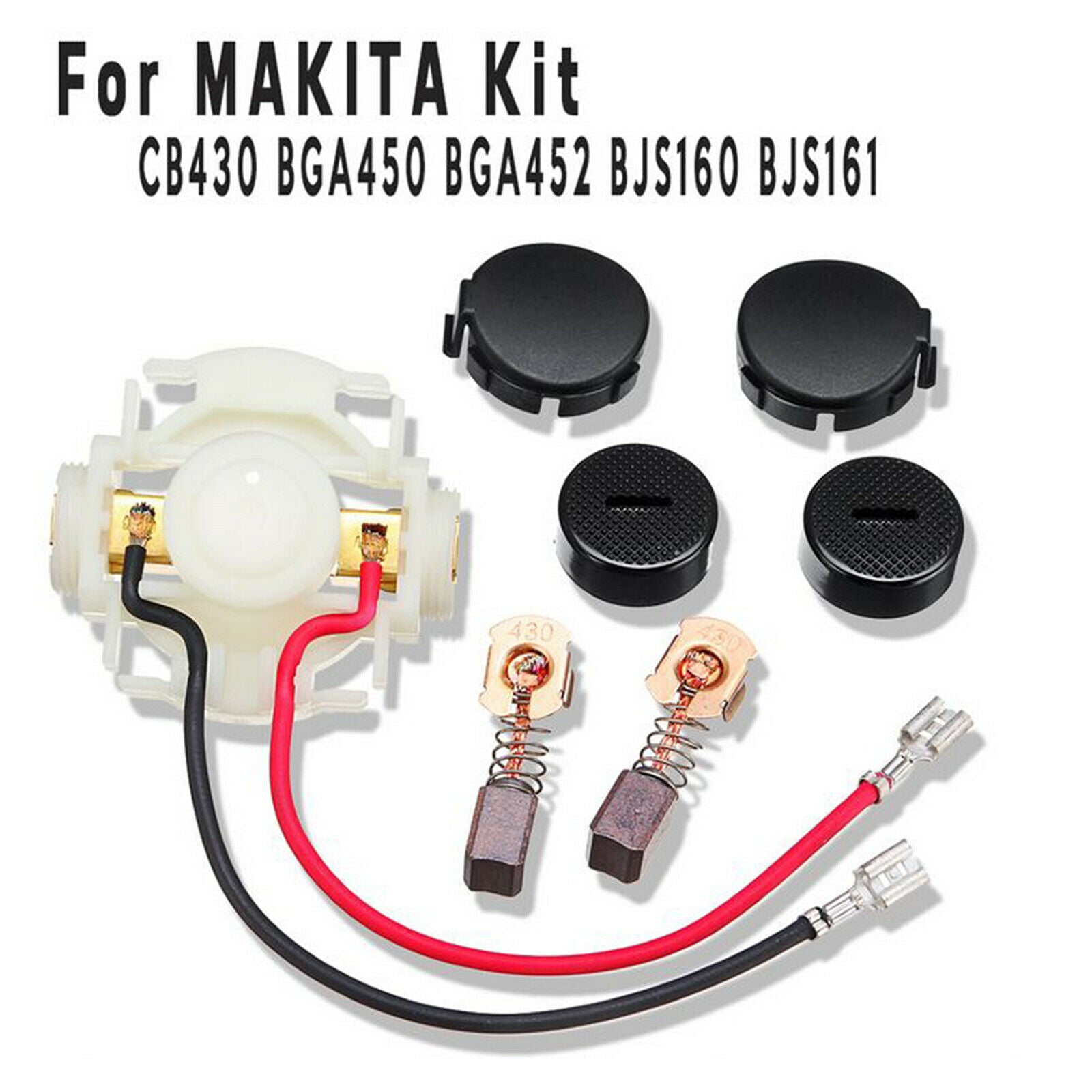 Carbon Brush Holder Kit for 638921-2 CB430 BGA450 Durable Easy install Parts
