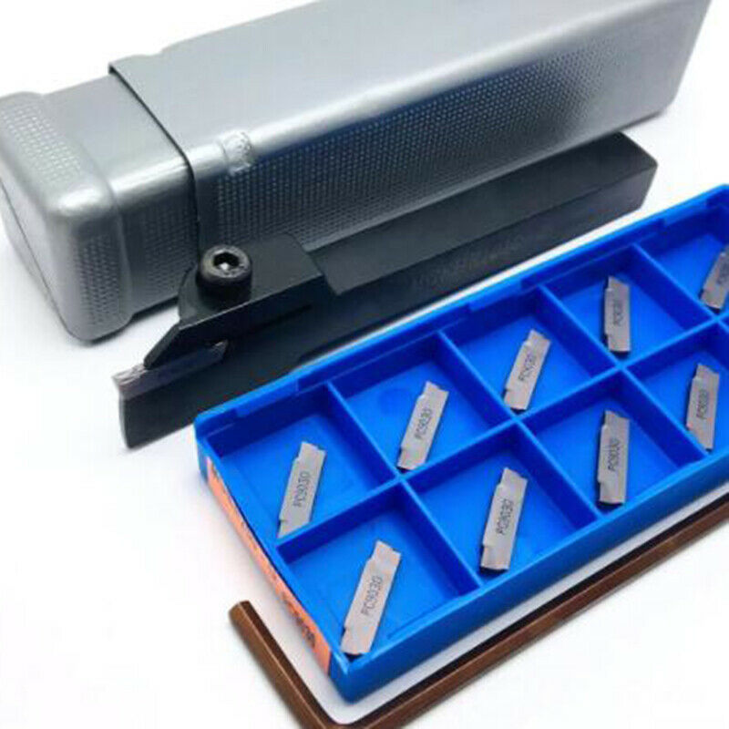 MGEHR1010-2 CNC Lathe Turning Tool Holder + MGMN200-G Grooving Cut Off Insert