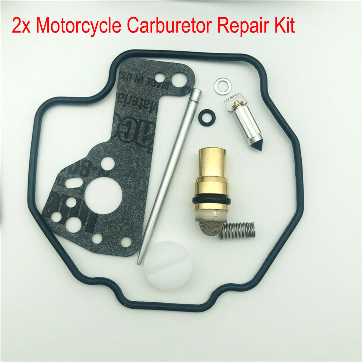 2x Motorcycle Carburetor Reconstruction Kit For Yamaha XV535 VIRAGO XV 535 90-00