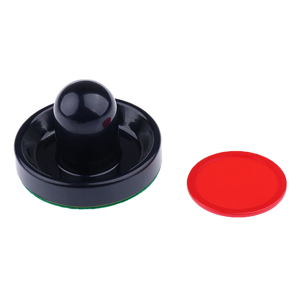 Two Air Hockey Felt Pushers Strikers Goalies Plus - Dark Blue, M
