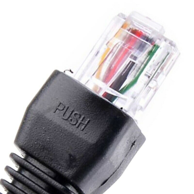 Replacment Mic Cable For Yaesu Vertex Microphone MH-67A8J Microphone Cord J9E1E1