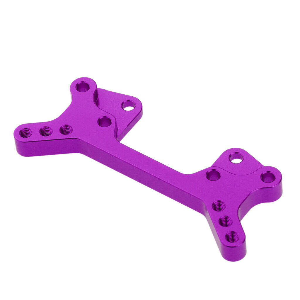 Metal Front Shock Tower Upgrade Parts for HSP 94122 1/10 Scale RC Car Purple