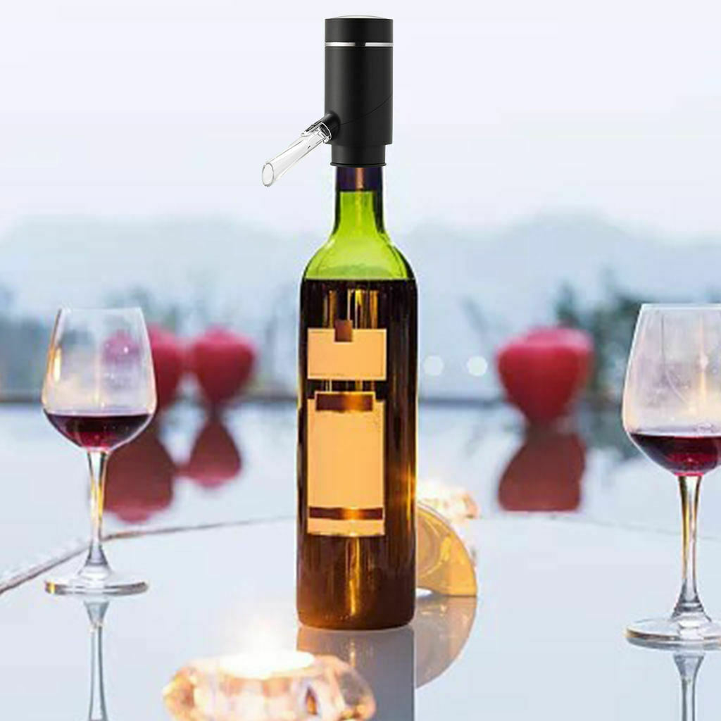 Electric Wine Aerator Pourer Smart Accelerated Oxidation for Red White Wine