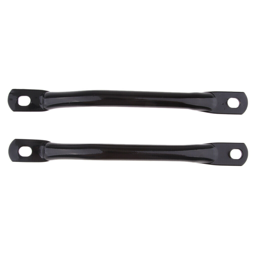 Motorcycle Universal Rear Passenger Pillion Seat Handle Grab Bar Hand Rail Black