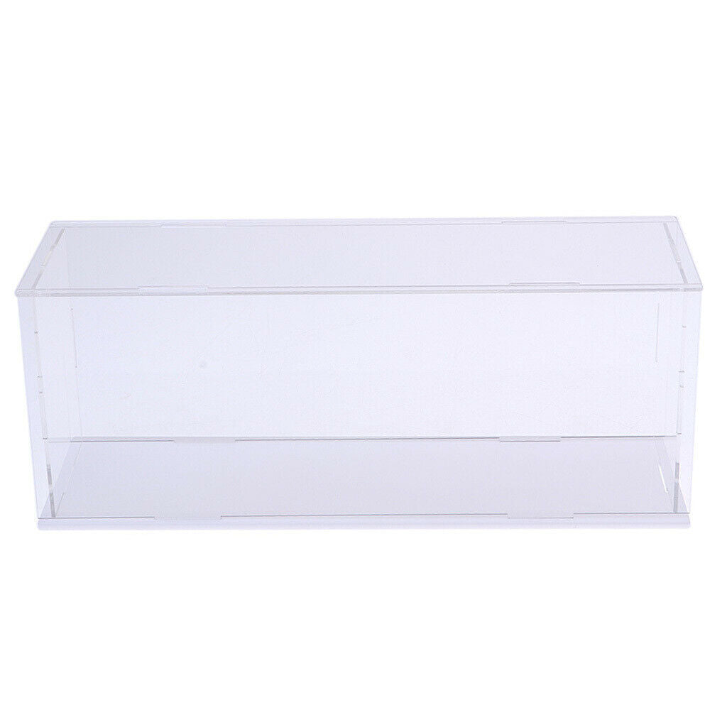 Acrylic Display Case Dustproof Dustproof Box Large Protection Case 11x3.14x4.3''