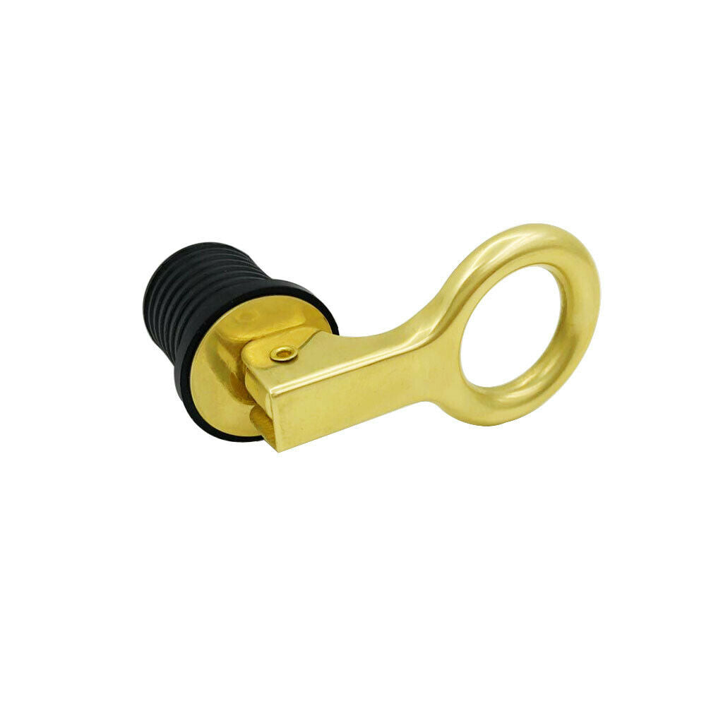 1 1/4 inch 32mm Drain Snap Plug for Kayak Canoe Boats, Brass