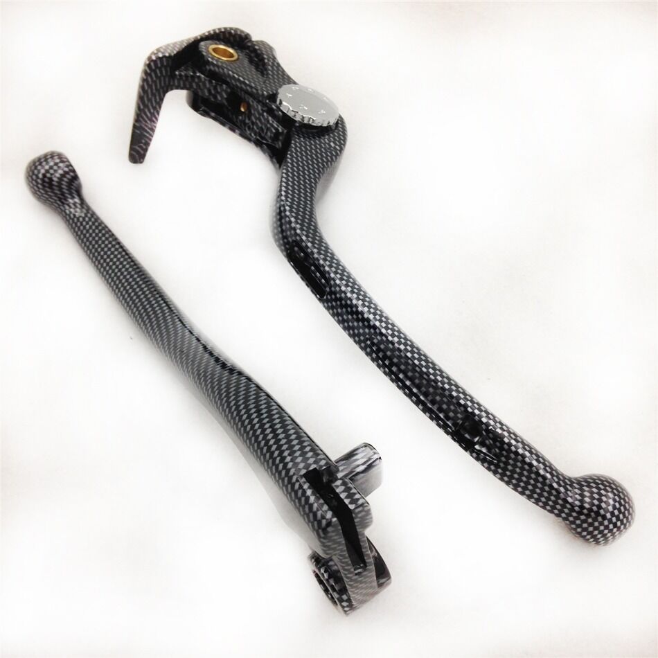 Carbon Brake Clutch Lever fit for Kawasaki Ninja 636 ZX ZX6R ZX6RR 2005 2006