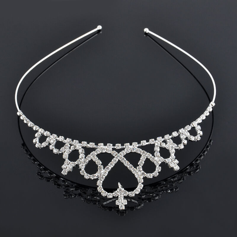 Hot Rhinestone Kid Tiara Hair Band Girl Bridal Princess Prom Crown Headband 2021