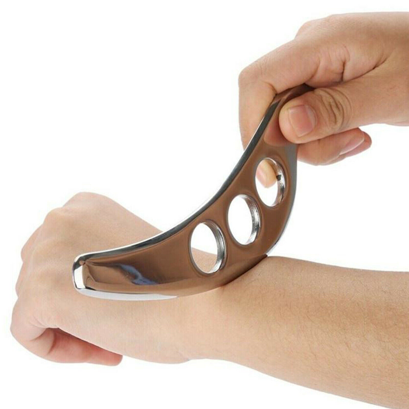Gua Sha Tool, Stainless Steel Scraping Massage Tool for Relaxing Reduce Head,