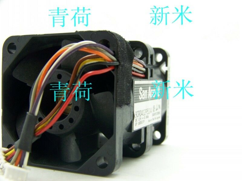 1pc SANYO 9CR0412P5S04 Booster fan 12V 0.88A 10.56W 40×40×56MM