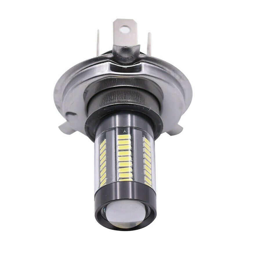 1PC Pure White 100W H4 Headlight 9003 HB2 Hi/Lo Beam Fog Lamp FOR Car Motorcycle