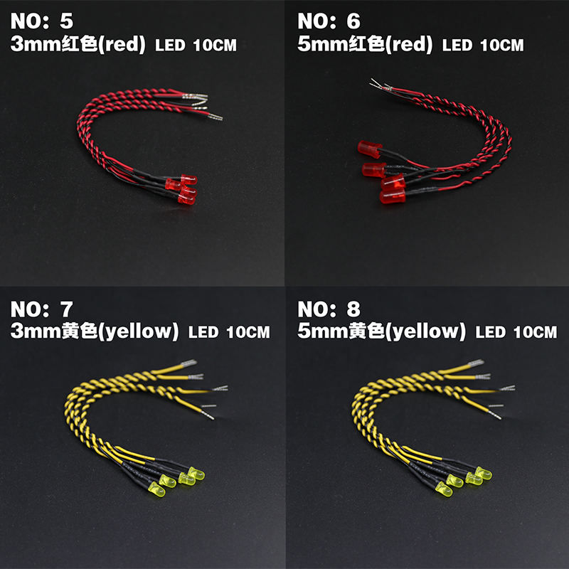LED Light System Lamp Kits For 1/14 Tamiya Truck Tractor Tipper RC Upgrade Parts