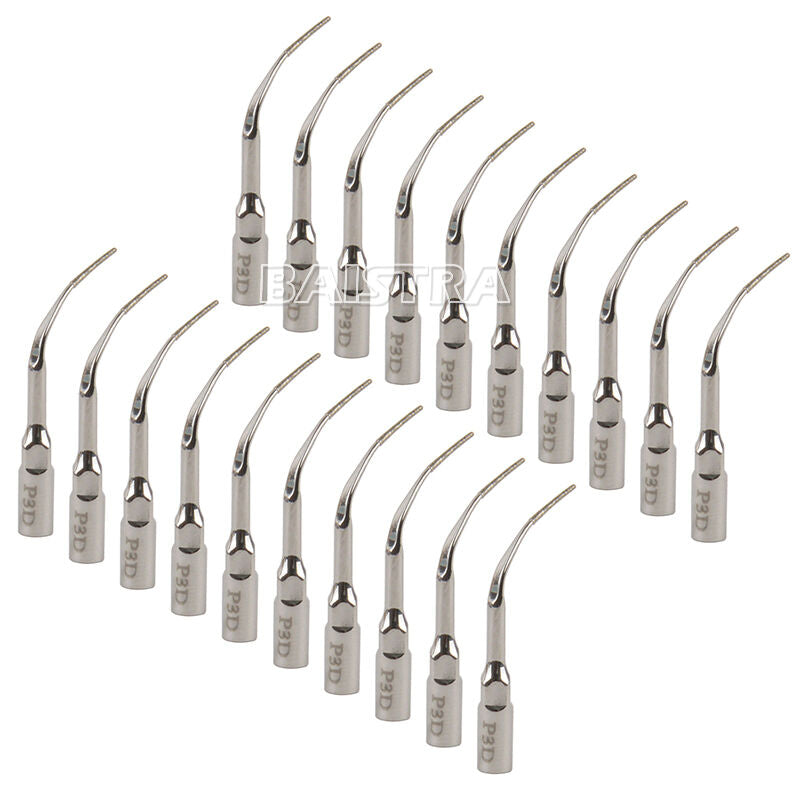 20PCS Dental Endo Tip P3D for EMS & Woodpecker Ultrasonic Scaler Handpiece