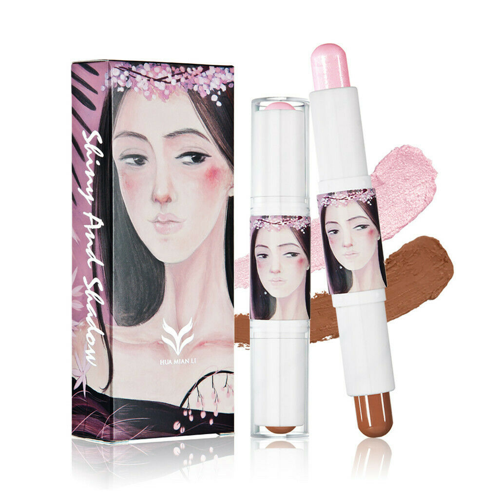 Dual Ended Concealer Contour Highlight Stick Pen for Face Eye Foundation #1