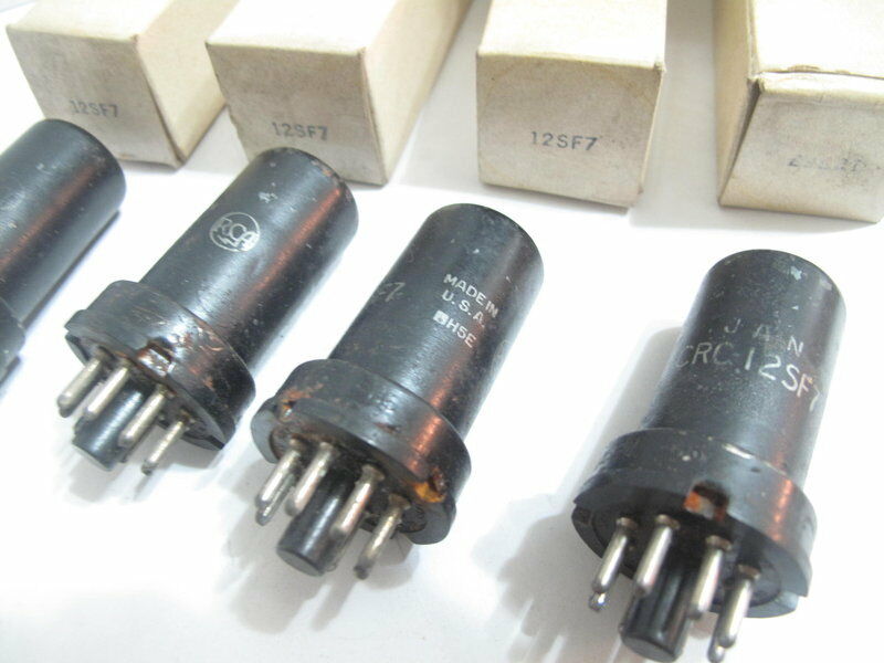 4PCS - RCA 12SF7 Vacuum tube NIB