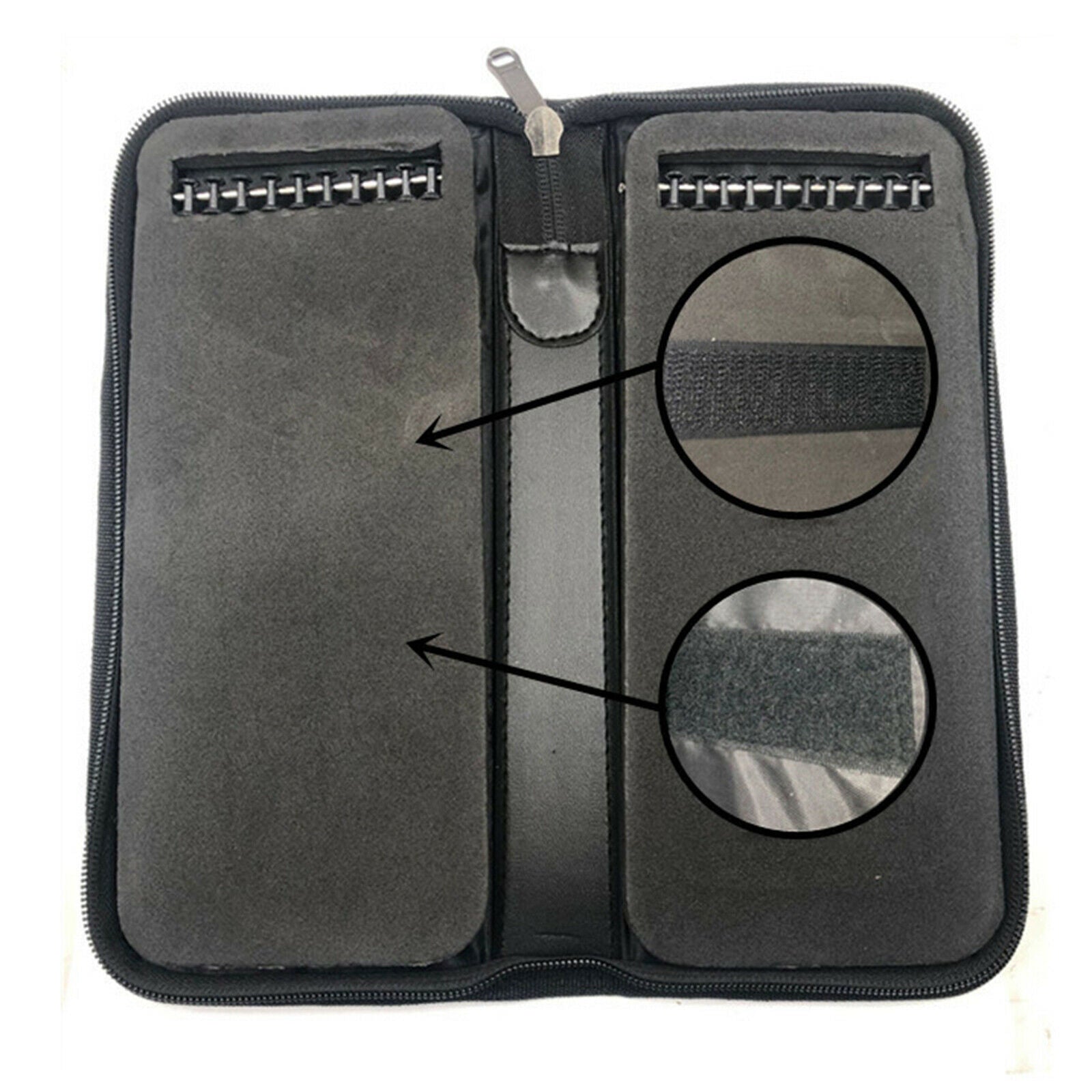 1pc Carp Fishing Tackle Box Rig Wallet Board with 20 Pins for Hair Rigs