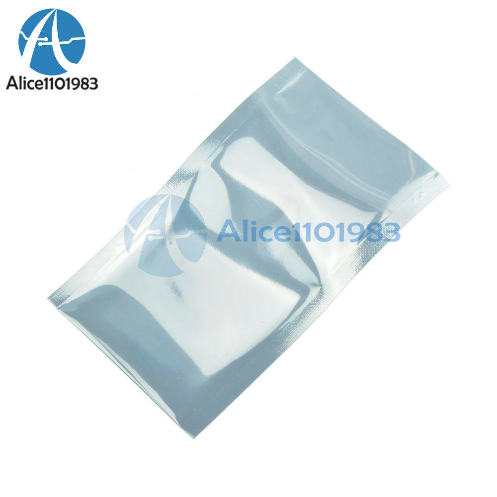 50PCS Aluminized ESD Anti-Static Shielding Bags 60 x 100mm