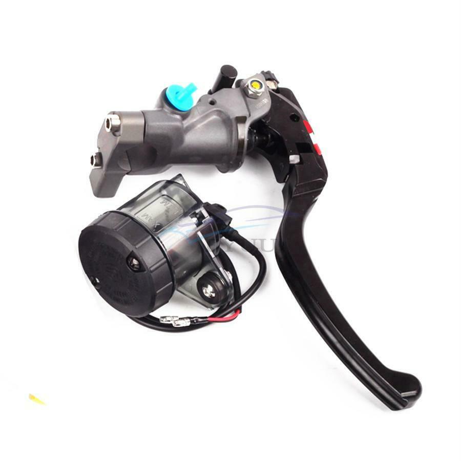 1PC 22MM Universal CNC Aluminum Alloy Motorcycle Brake Master Cylinder-Left Side